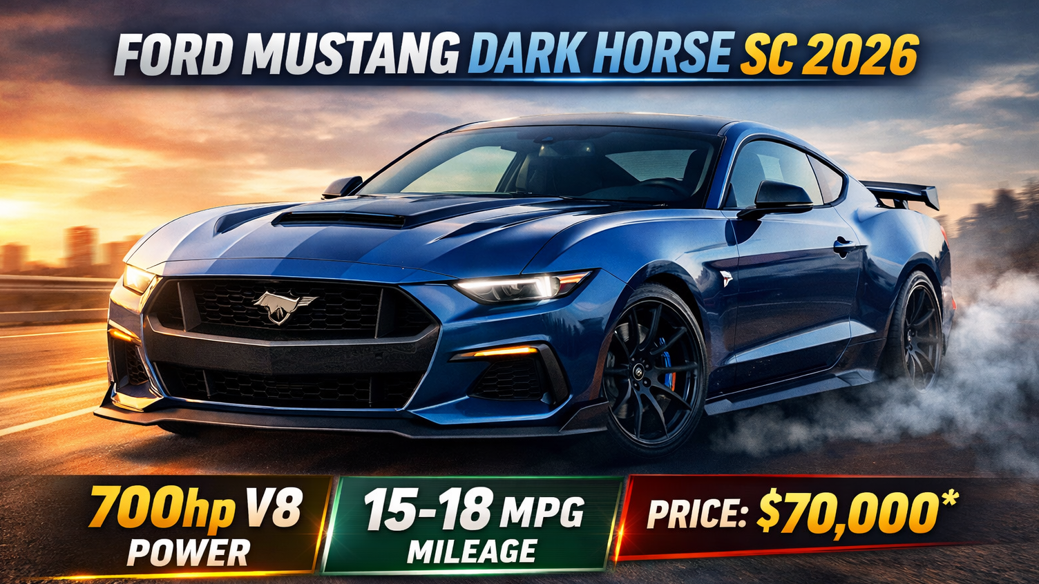Ford Mustang Dark Horse SC