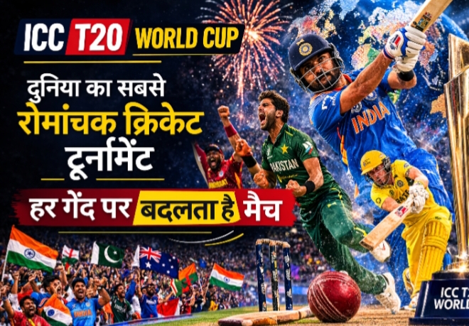 ICC T20 World Cup: दुनिया का सबसे रोमांचक क्रिकेट टूर्नामेंट, हर गेंद पर बदलता है मैच