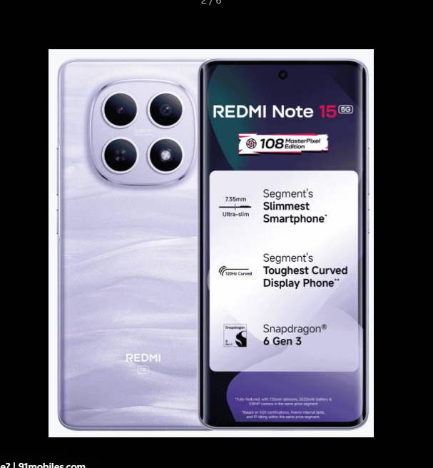 Redmi Note 15 SE 5G