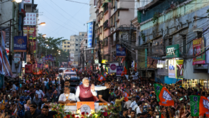 कृष्णनगर में गरजे मोदी — परिवर्तन की आँधी या चुनावी हवा?